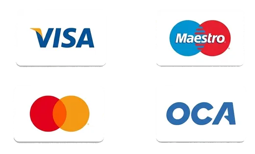 Visa, Mastercard, OCA y otros