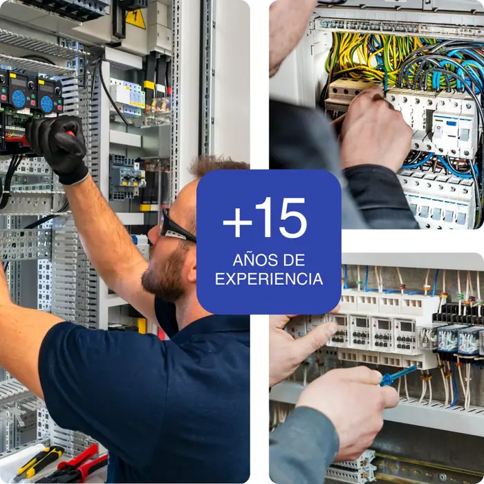 Técnicos de AR Instalaciones Eléctricas, más de 15 años de experiencia